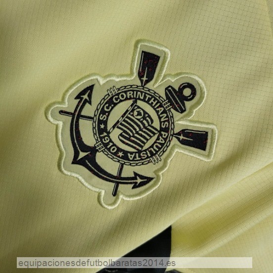 Nuevo 3ª Conjunto De Niños Corinthians Paulista 23/24 Amarillo Baratas